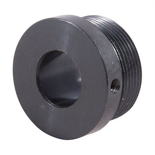 Narzędzie do szlifowania z wbudowaną sprężyną zapewnia stały nacisk, co gwarantuje precyzyjne dopasowanie wgłębień zamków w akcjach Savage.