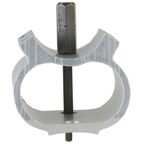 MAGNA-TIP® See-Thru Ring Bits to narzędzia o przedłużonej konstrukcji, umożliwiające łatwy dostęp do śrub montażowych bez demontażu lunety, zapewniając precyzyjne dopasowanie.