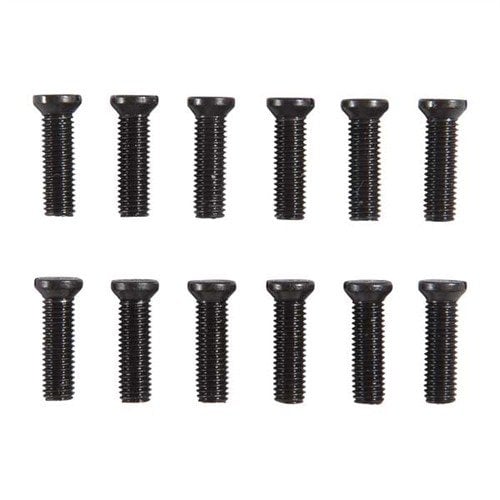 Zestaw śrub SIGHT BASE SCREW KIT zawiera 12 wysokiej jakości, slotted-head screws, idealnych do montażu celowników, oszczędzając czas i pieniądze.
