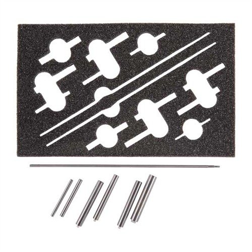 Revolver Range Rods od Brownells umożliwiają szybkie sprawdzenie, czy lufa i bęben są idealnie wyrównane, co jest kluczowe dla precyzji i inspekcji zawodowych.