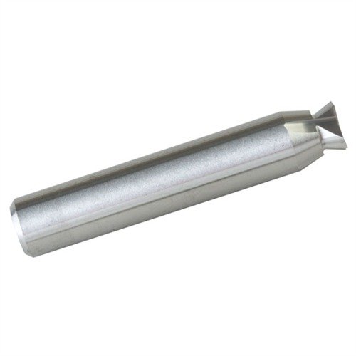 Wykonuje nacięcie .370 x 65° potrzebne do montażu tylnych przyrządów Heinie. Wykonany z węglika, tnie najtwardsze zamki z minimalnym zużyciem.