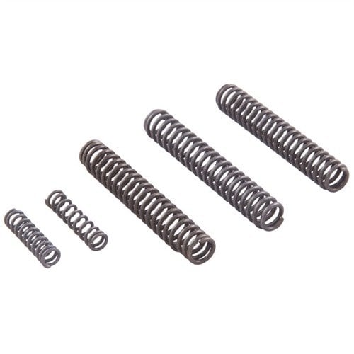 Zestaw SRH-104 PRO-SPRING zawiera 3 sprężyny młotka o obniżonej sile, 9 lb, 10 lb i 12 lb oraz 2 sprężyny spustu, 10 lb i 12 lb, dla lepszej kontroli.