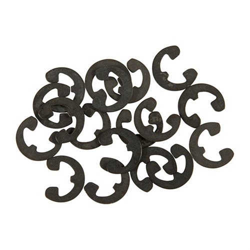 Zestaw E-Clip zawiera 160 klipsów w 8 rozmiarach, idealnych do naprawy broni, umożliwiając szybki serwis bez czekania na zamówienia fabryczne.