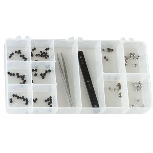 Zestaw wkrętów do zatyczek BROWNELLS to oszczędność czasu i pieniędzy, idealny do wypełniania otworów w lufach i odbiornikach broni.