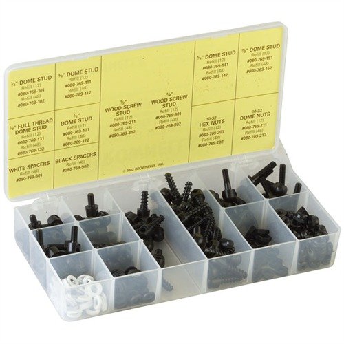 Zestaw SLING SWIVEL STUD KIT od UNCLE MIKES zawiera wszystkie niezbędne elementy do montażu, oszczędzając czas i pieniądze na poszukiwania.