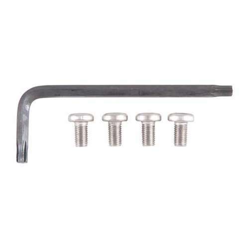 Śruby gripowe 1911 TORX® z unikalnym kształtem gwiazdki zapewniają personalizację i chronią ramy oraz uchwyty przed zarysowaniami. Pasują do wszystkich paneli gripowych 1911.