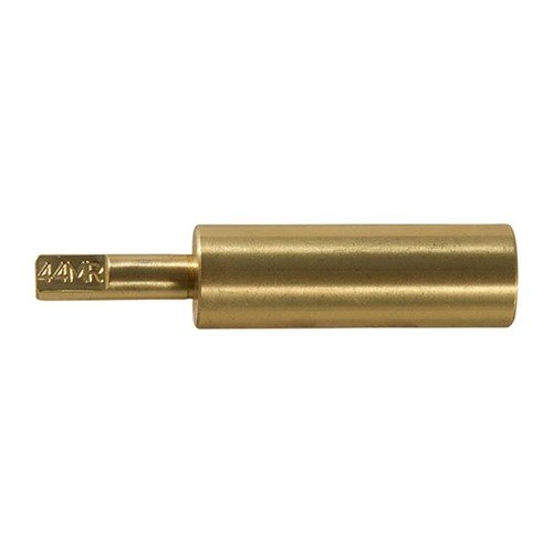 .44 Muzzle Brass Pilot z hartowanej stali zapewnia precyzyjne centrowanie narzędzi Facing i Chamfering, gwarantując długotrwałą wydajność i odporność na zużycie.