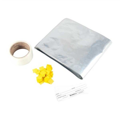 Zestaw TRIPLE TOUGH RUST-BLOX zapewnia doskonałą ochronę broni dzięki odpornym torbom i 'Blox', które zapobiegają rdzy i korozji przez co najmniej rok.