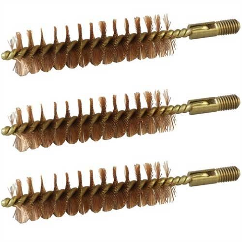 Zestaw szczotek BEEFY do czyszczenia broni kal. .50 z brązu, z solidnym gwintem 10-32, idealny do trudnych zadań czyszczących i nie wypadają podczas pracy.