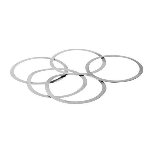 Zestaw podkładek do nakrętki lufy AR-15 pozwala na precyzyjne ustawienie nakrętki lufy i rurki gazowej oraz wyrównanie górnej szyny, bez wpływu na headspace.