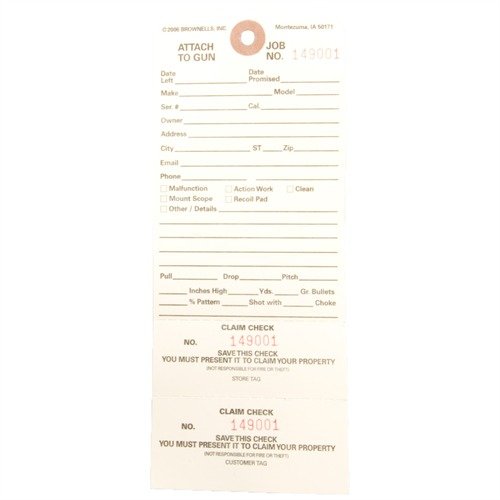 Podwójne kupony reklamacyjne z identycznymi numerami eliminują pomyłki, zapewniają pełną kontrolę i są idealne dla warsztatów zajmujących się naprawami.