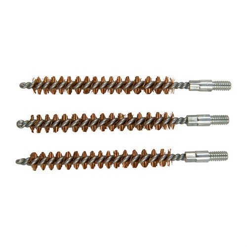 Standard Line Bronze Bore Brushes od Brownells to wysokiej jakości szczotki do czyszczenia luf, wykonane z miedzi fosforowej dla długotrwałego użytkowania.