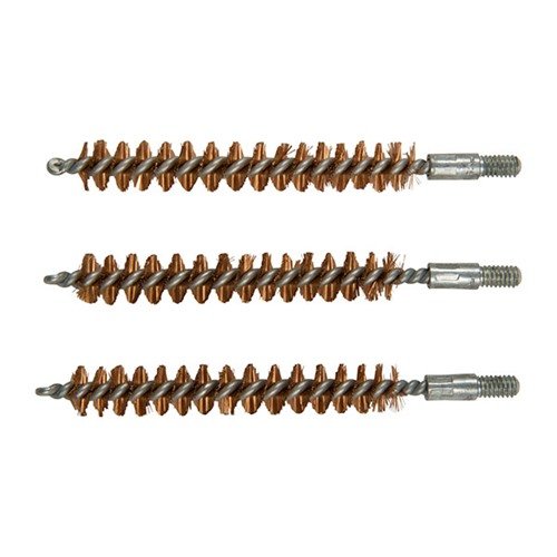 Wysokiej jakości szczotki mosiężne do czyszczenia lufy, jednoczęściowe, trwałe i efektywne, dostępne w pakiecie 3 sztuk dla kal. 32.