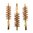 BROWNELLS DOUBLE-TUFF BRASS BRUSH, .44/.45 CALIBER SPL PISTOL, 3 PACK
