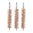 Szczotki BRONZE RIFLE/PISTOL CHAMBER BRUSHES BROWNELLS w zestawie 3 sztuki. Idealne do karabinów i pistoletów. Sprawdź teraz! 🛠️🔫 #BronzeBrushes