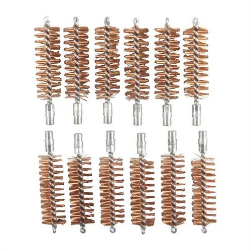 Szybko i bezpiecznie oczyść zanieczyszczone komory dzięki szczotkom z fosforobrązu, które są odporne na korozję i mają trwałe, pętelkowe wzmocnienia.