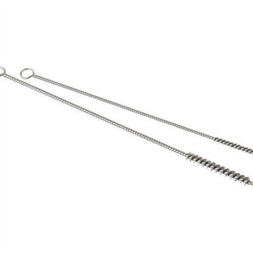 Szczotki do czyszczenia portów luf strzelb z mocnych włókien ze stali nierdzewnej skutecznie usuwają zanieczyszczenia, pozostawiając porty czyste i gotowe do użycia.