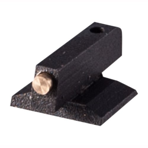 Szczegółowy celownik przedni Ed Brown 1911 Gold Bead wykonany z 14-karatowego złota, odporny na korozję, zapewnia szybkie celowanie i gładkie wyciąganie.