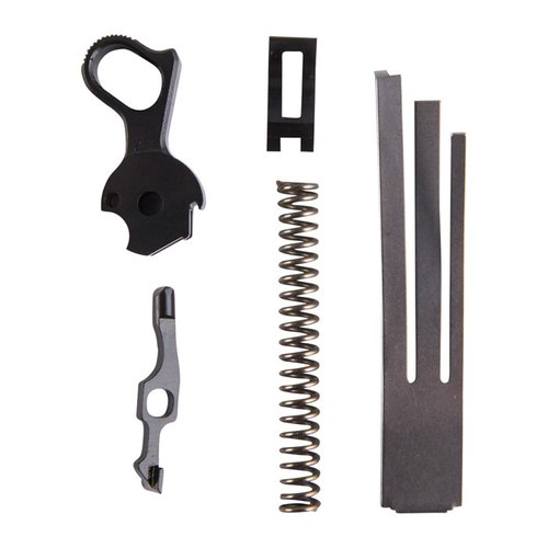 Zestaw 1911 5-częściowy Trigger Pull Kit Ed Brown zapewnia doskonałą funkcję spustu z precyzyjnie wykonanymi częściami, idealnymi do profesjonalnych modyfikacji.
