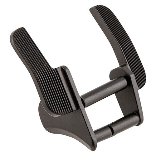 Bezpiecznik Ed Brown Machined Ambidextrous Wide Match zapewnia szybkie działanie, doskonałą jakość i pasuje do wszystkich ram 1911, dostępny w kolorze niebieskim lub stalowym.