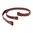 CHING Specialty Sling od ANDYS LEATHER to ręcznie robione, skórzane zawieszenie 3-punktowe w kolorze kasztanowym. Idealne do strzelania i polowań. Dowiedz się więcej! 🏹🦌