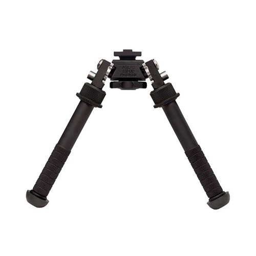 V8 ATLAS BIPOD to lekki bipod z aluminium, z regulowanymi nogami, 180° ruchu przód-tył oraz 30° przechyłu, idealny do precyzyjnego strzelania w każdych warunkach.