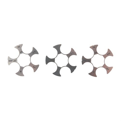 Moonclipy S&W J-FRAME wykonane ze stali nierdzewnej, idealnie dopasowane do modeli 640, 642, 442, zapewniające łatwe ładowanie i niezawodność w użyciu.