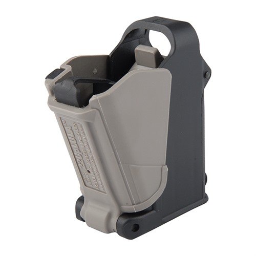 Loader 22UpLULA™ ułatwia ładowanie magazynków .22LR, takich jak .22LR 1911, dzięki wąskiemu metalowemu dziobkowi i szerokiemu korpusowi.