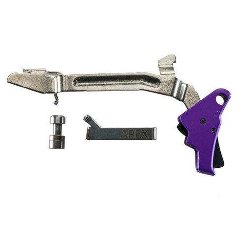 Zestaw Apex Action Enhancement dla Glocka poprawia jakość spustu, skraca jego długość o 1 funt i zapewnia lepsze wyczucie resetu. Nie dla GEN 5.