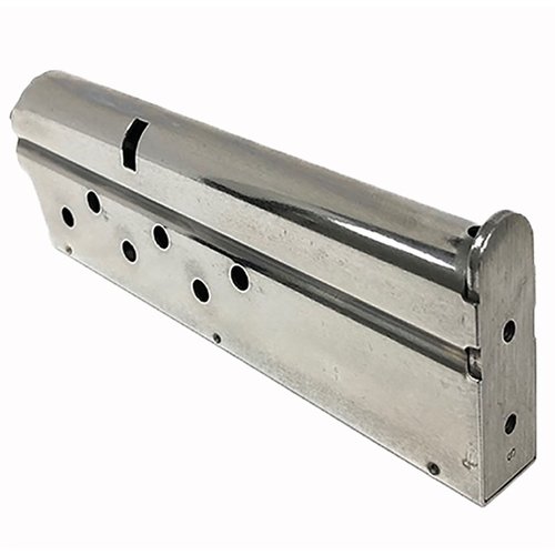 Fabrycznie nowe magazynki Sig 1911 9mm Luger na 8 nabojów, idealne do modeli Officers/Compact, zapewniające niezawodność i wysoką jakość.