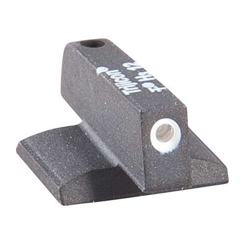 Przednie przyrządy celownicze NOVAK 1911 EXTREME DUTY mają gładkie krawędzie, są wykonane z stali CNC i pasują do fabrycznych gniazd, dostępne z Tritium Dot.