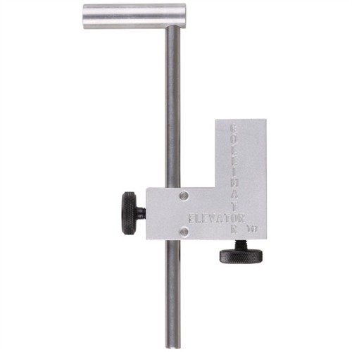 COLLIMATOR ELEVATOR to precyzyjnie wykonane urządzenie, które umożliwia łatwe dostosowanie kolimatora do dużych obiektywów, zwiększając jego zakres użycia.