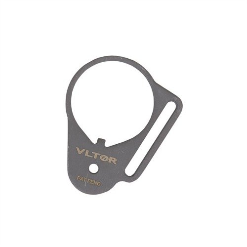 Ambidextralna, stalowa końcówka do mocowania jednopunktowego zapewnia bezpieczne i zrównoważone przymocowanie, łatwa instalacja dla strzelców praworęcznych i leworęcznych.