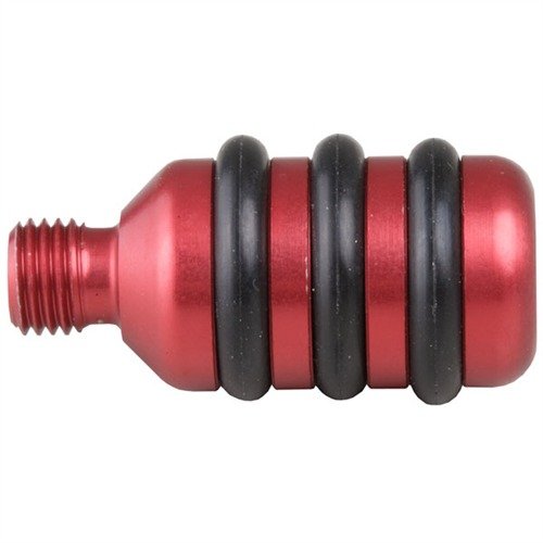 Solidne aluminiowe jagi z O-ringami skutecznie czyszczą lufę broni, zwiększając nacisk na patch, co poprawia działanie czyszczące na zanieczyszczenia.