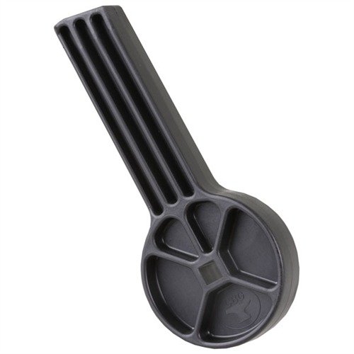 GLOK BLOK to solidny blok wiertniczy, który pewnie trzyma pistolety Glock, umożliwiając łatwe czyszczenie i konserwację przy użyciu obu rąk.