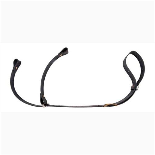 Ching Specialty Sling z wysokiej jakości skóry, elastyczny i wytrzymały, idealny do strzelania, zawiera regulację długości i stabilny pasek na ramię.