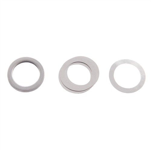 Zestaw shimmów AR-15 .223 z hartowanej stali zapewnia precyzyjne dopasowanie i prawidłowe ustawienie tłumików, hamulców i kompensatorów.