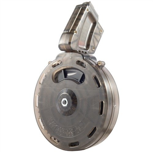 Niezawodny bęben magazynka AR-15 50RD 22LR pozwala na strzelanie 50-strzałowymi seriami, idealny do zabawy z konwersją .22 LR, łatwy do czyszczenia.