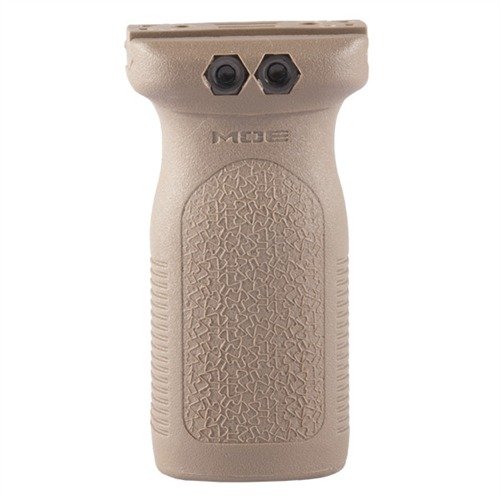 Lekki uchwyt pionowy RVG zapewnia maksymalną kontrolę broni, ergonomiczny kształt z teksturą zapewnia pewny chwyt w każdych warunkach. Pasuje do systemu Picatinny.