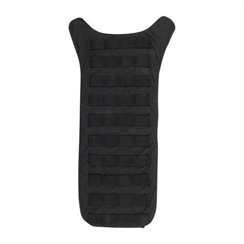Czarny COMA SNIPER BACK PANEL od TYR TACTICAL oferuje 40 miejsc PALS/Molle, kieszenie GP na zasoby oraz regulację wysokości dla maksymalnego komfortu.