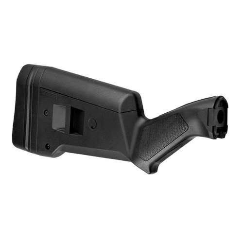 SGA® Buttstock do Remington® 870 oferuje regulację długości, ergonomiczny chwyt, redukcję odrzutu oraz różne kolory, idealny do każdej misji.