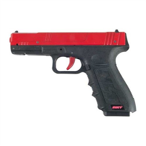 SIRT 110 PRO to realistyczny pistolet treningowy z systemem podwójnych laserów, który symuluje Glock 17/22, oferując realistyczne doświadczenie bez ognia.