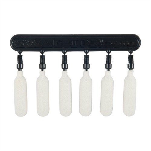 Bore Tips to wygodne, wielokrotnego użytku końcówki do czyszczenia, które idealnie pasują do lufy, wchłaniają rozpuszczalniki i oleje, zapewniając skuteczne czyszczenie.