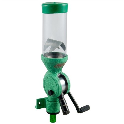 Competition Model 10X to precyzyjny miernik proszku, idealny do małych nabojów, z regulacją mikrometryczną i możliwością użycia na prasach progresywnych.