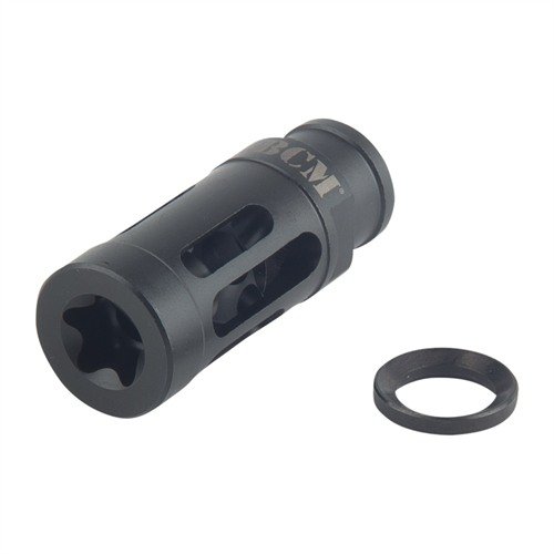 Kompenator Gunfighter Mod 1 redukuje podskok lufy i błysk, ogranicza hałas oraz boczny odrzut, wykonany ze stali nierdzewnej z matowym wykończeniem.