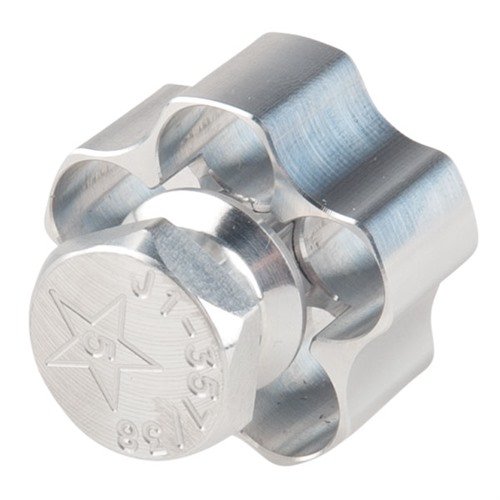 Szybkostrzelne ładowarki z wysokiej jakości aluminium, z trwałym O-ringiem i precyzyjnymi łożyskami, idealne do użytku na strzelnicy i w zawodach.