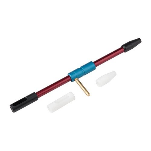 Jednoczęściowy bore guide Delrin® chroni przed uszkodzeniem przez pręt czyszczący i zapobiega wyciekowi rozpuszczalnika do grupy spustowej.