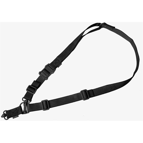 MS4 GEN2 DUAL QD SLING od MAGPUL to wszechstronny pas, który łatwo przechodzi z trybu jednopunktowego na dwupunktowy, z szybkozłączami QD.