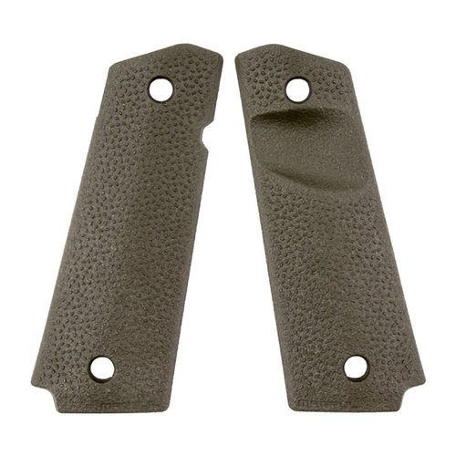 Panele chwytowe MOE® z teksturą TSP zapewniają lepszą kontrolę broni dzięki agresywnej fakturze i unikalnej konstrukcji z polimeru wzmocnionego.