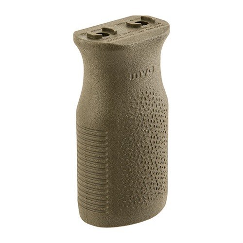 M-LOK MVG to lekki uchwyt pionowy wykonany z wysokiej jakości polimeru, zapewniający doskonałą kontrolę dzięki teksturze TSP oraz optymalizowany do strzelania metodą 